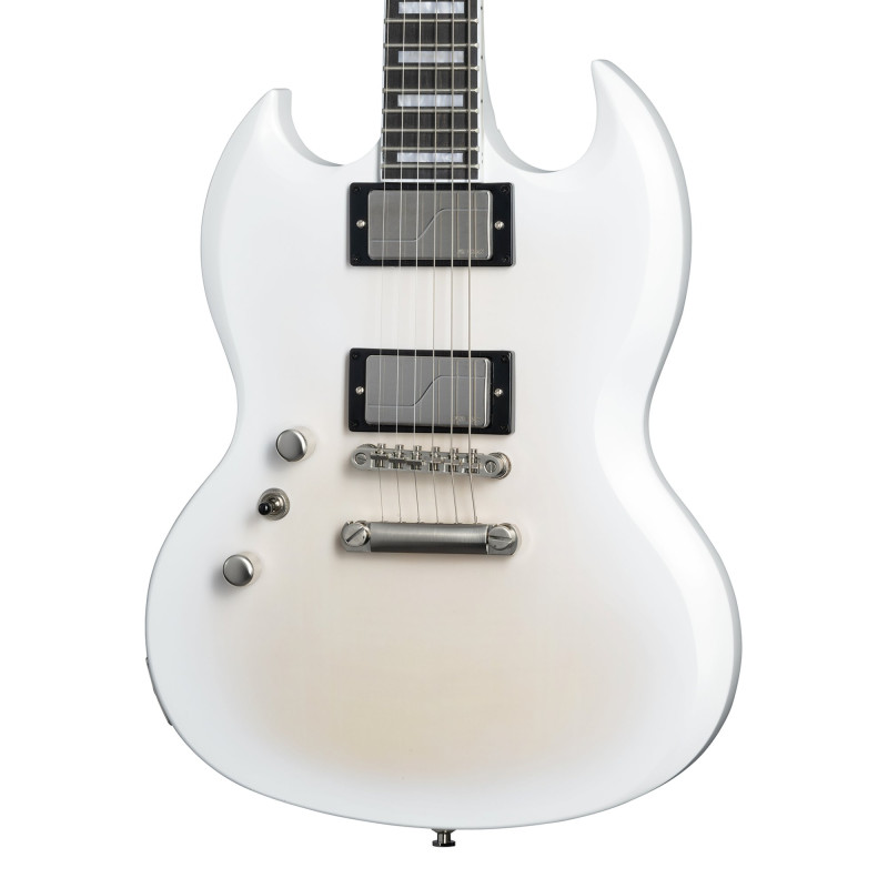 Epiphone SG Prophecy, Left-Handed, Aged White Tiger Burst, Exclusive