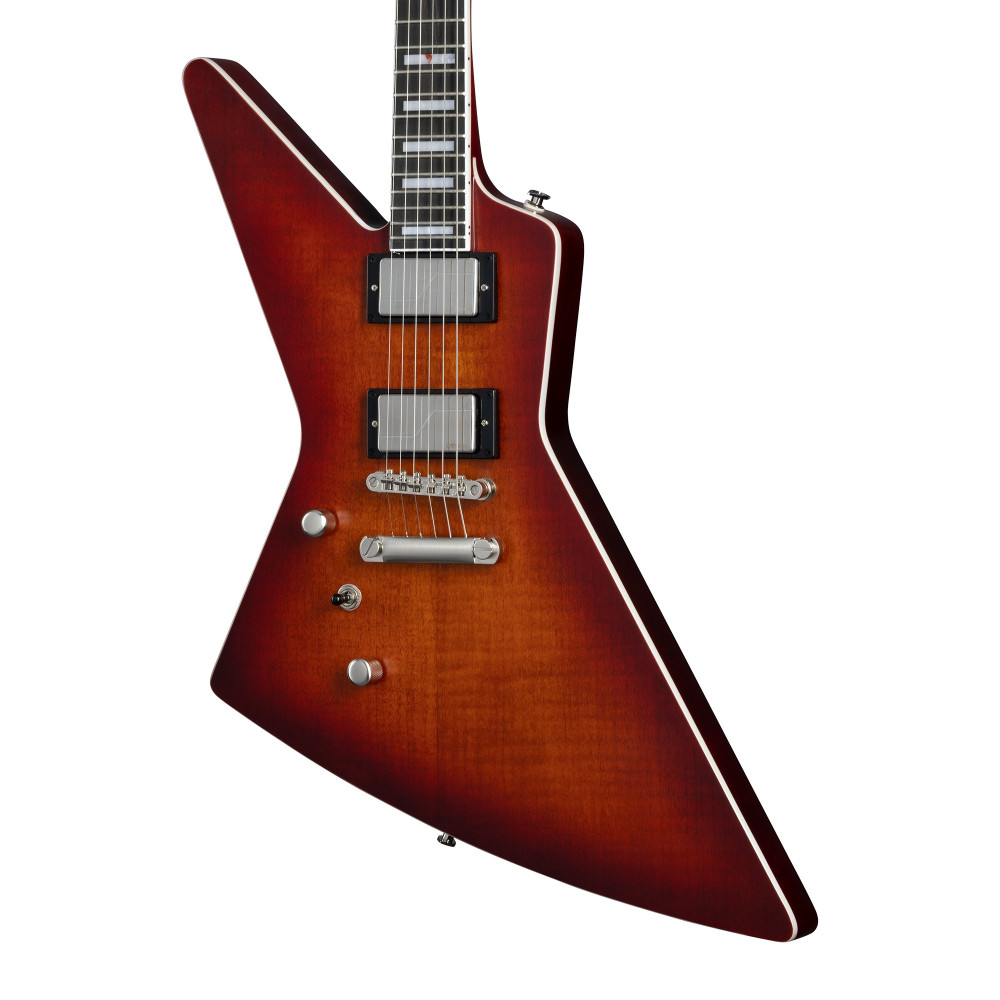 Epiphone Extura Prophecy, Left-Handed, Aged Bengal Tiger Burst, Exclusive