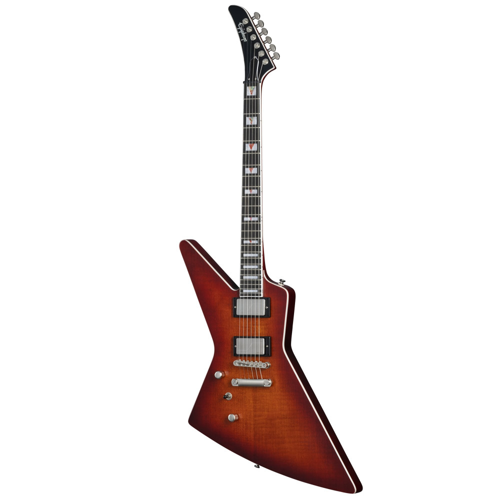 Epiphone Extura Prophecy, Left-Handed, Aged Bengal Tiger Burst, Exclusive