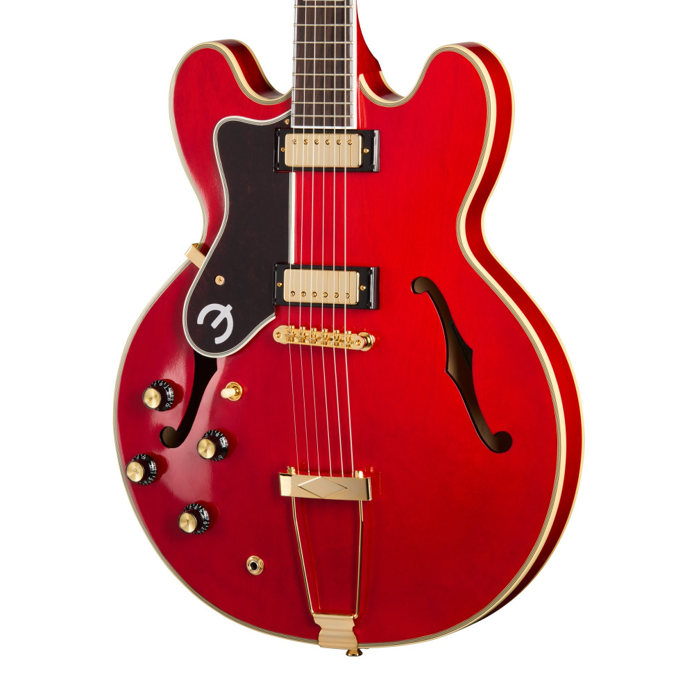Epiphone Masterbilt Gem Archer Sheraton, Left-Handed, Cherry Red