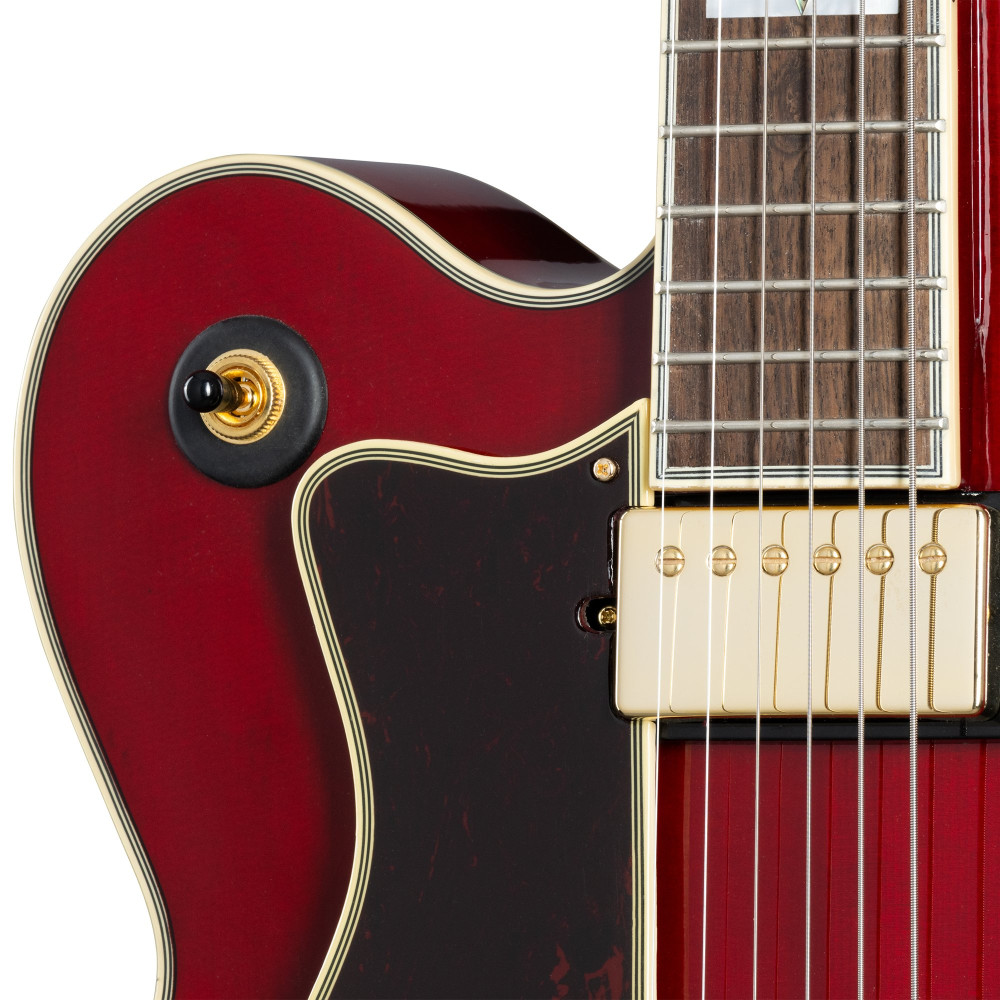 Epiphone Broadway, Left-Handed, Wine Red