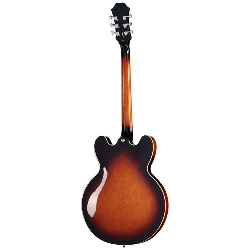 Epiphone Bonehead Riviera, Dark Tobacco Sunburst