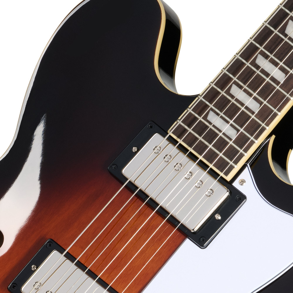 Epiphone Bonehead Riviera, Dark Tobacco Sunburst
