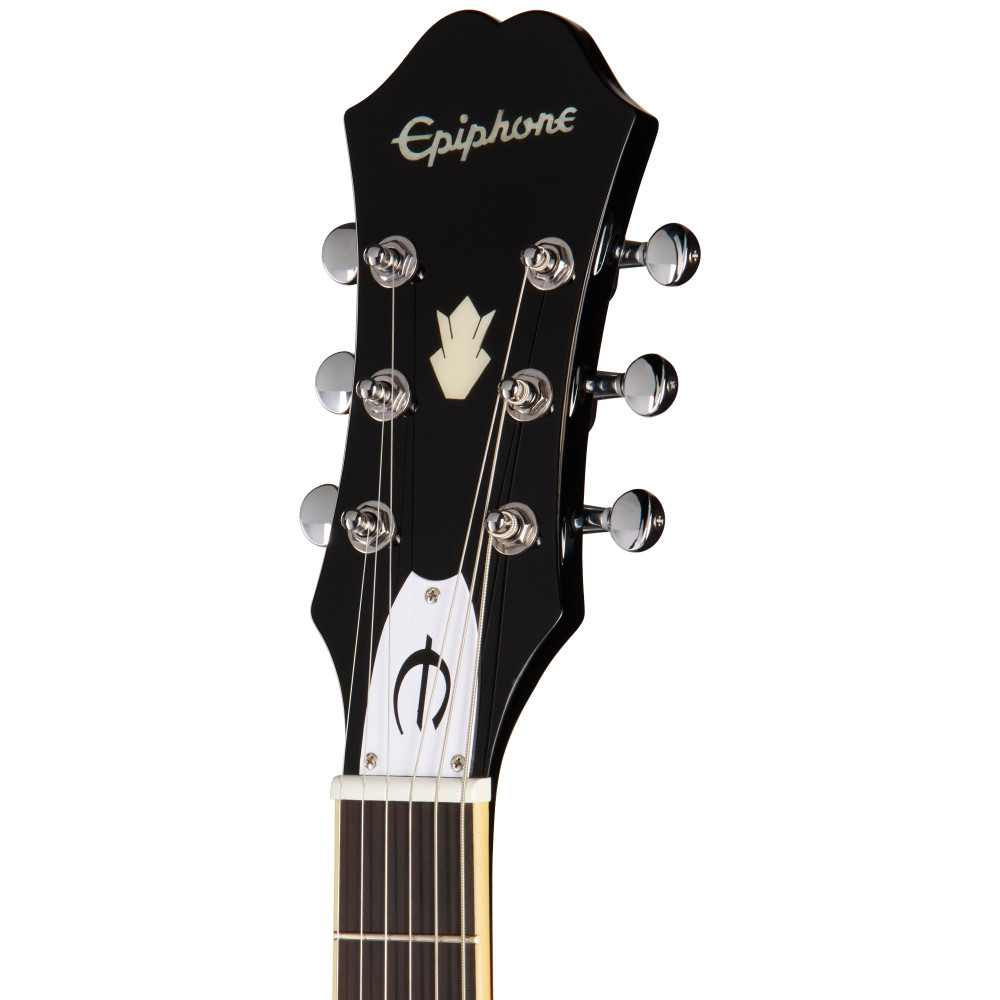 Epiphone Bonehead Riviera, Left-Handed, Dark Tobacco Sunburst