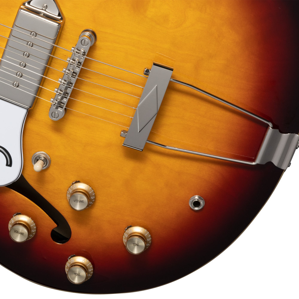 Epiphone Casino, Left-Handed, Vintage Sunburst