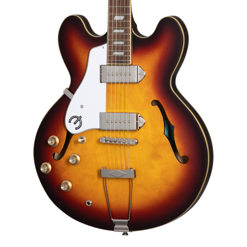 Epiphone Casino, Left-Handed, Vintage Sunburst