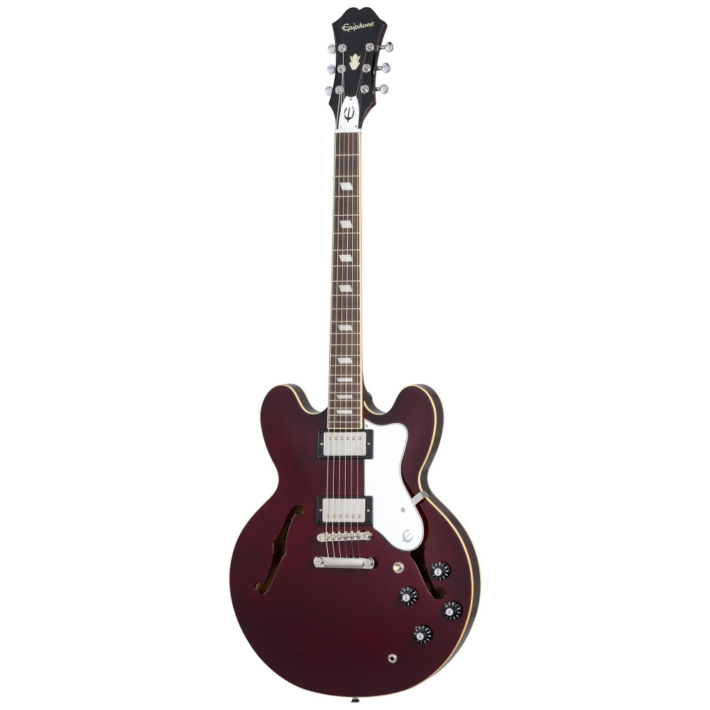 Epiphone Noel Gallagher Riviera, Dark Wine Red, Dark Red Wine