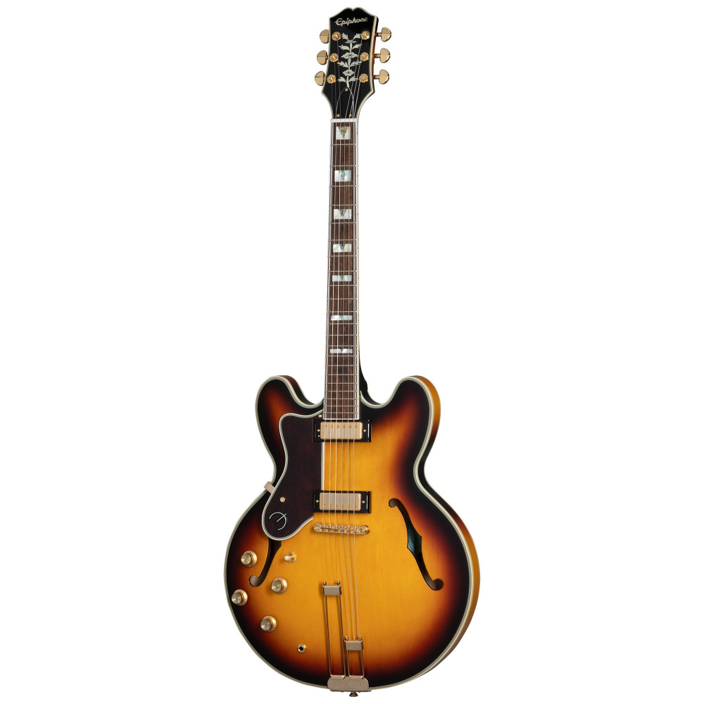 Epiphone Sheraton, Left-Handed, Vintage Sunburst
