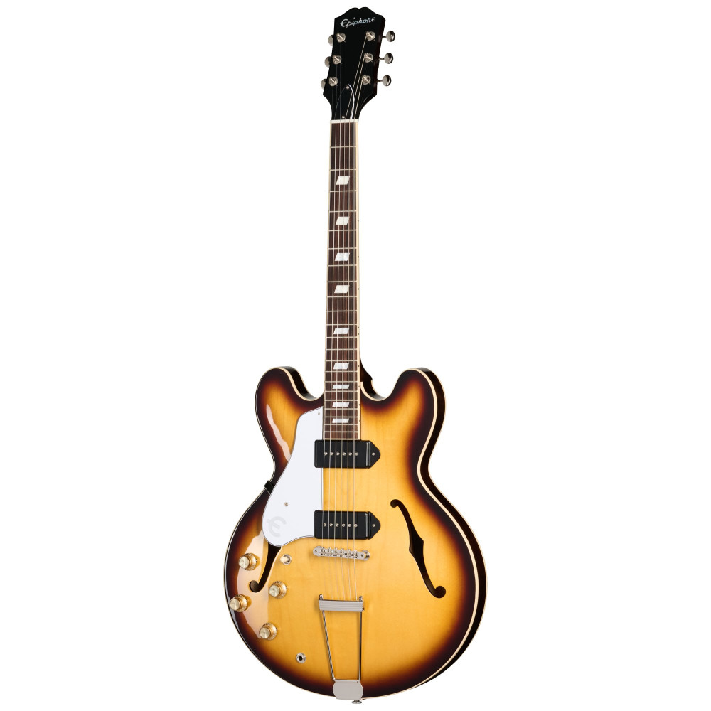 Epiphone USA Casino, Left-Handed, Vintage Sunburst, Vintage Burst