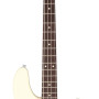 FGN FGBMJ2ROLW Electric Bass, Boundary MJ, FGN Pickups J.J. Style, Olympic White, Gigbag