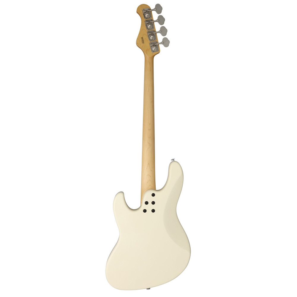 FGN FGBMJ2ROLW Electric Bass, Boundary MJ, FGN Pickups J.J. Style, Olympic White, Gigbag