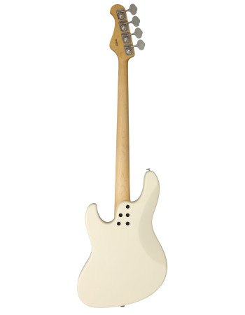 FGN FGBMJ2ROLW Electric Bass, Boundary MJ, FGN Pickups J.J. Style, Olympic White, Gigbag