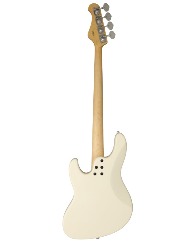 FGN FGBMJ2ROLW Electric Bass, Boundary MJ, FGN Pickups J.J. Style, Olympic White, Gigbag