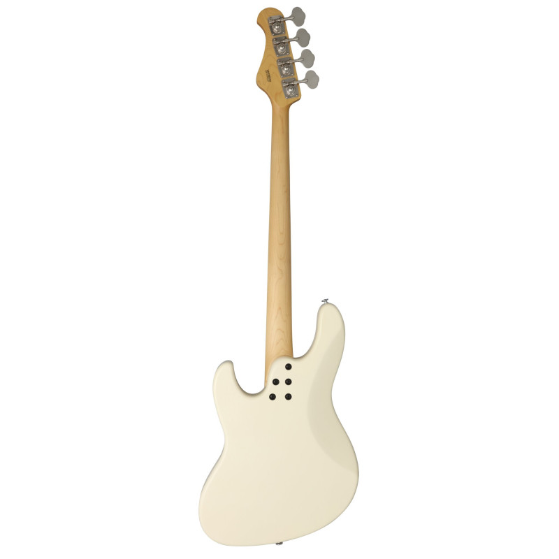 FGN FGBMJ2ROLW Electric Bass, Boundary MJ, FGN Pickups J.J. Style, Olympic White, Gigbag