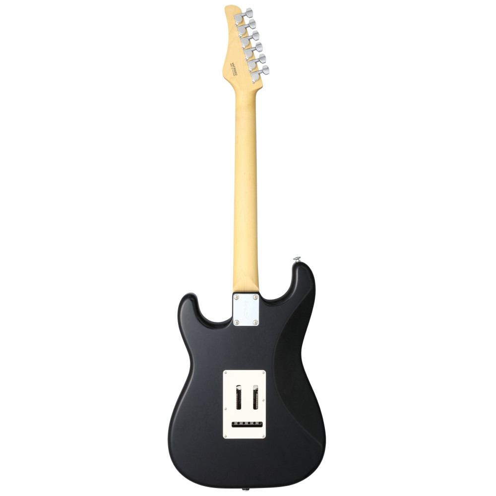 FGN FGBSTMBK Electric Guitar, Boundary ST, 3 x FGN Singlecoil, Black, Gigbag