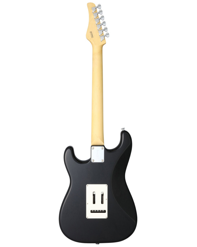 FGN FGBSTMBK Electric Guitar, Boundary ST, 3 x FGN Singlecoil, Black, Gigbag