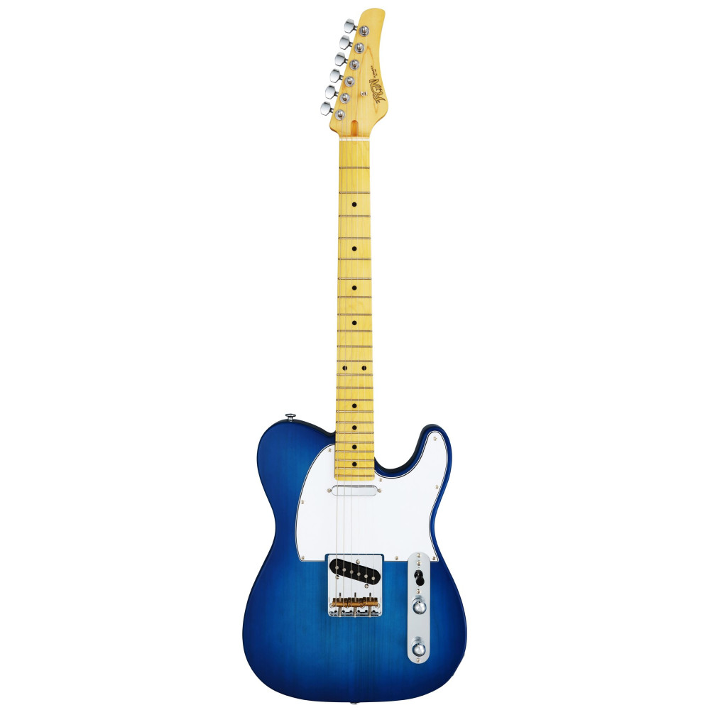 FGN FGBTLMBS Electric Guitar, Boundary TL,FGN Pickups S.S., Transparent Blue Sunb.,Gigbag