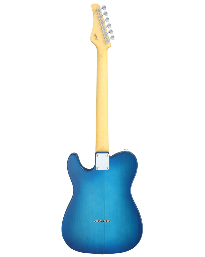 FGN FGBTLMBS Electric Guitar, Boundary TL,FGN Pickups S.S., Transparent Blue Sunb.,Gigbag
