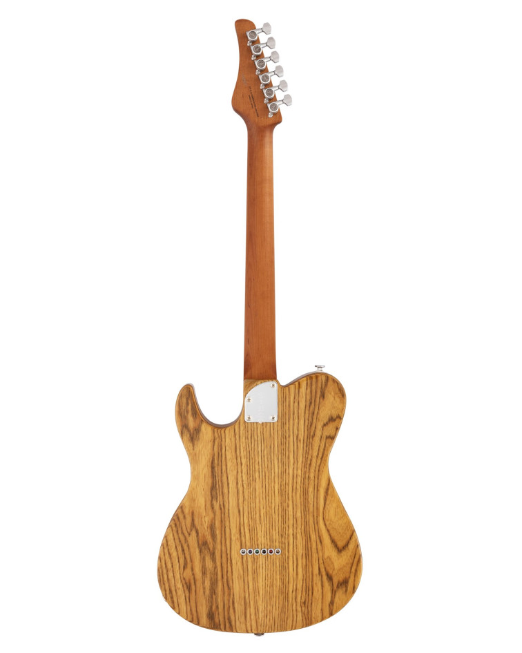 FGN FGEILTASHHSRMVNT Electric Guitar, Expert Iliad, Thinline Body, Vintage Natural, Case