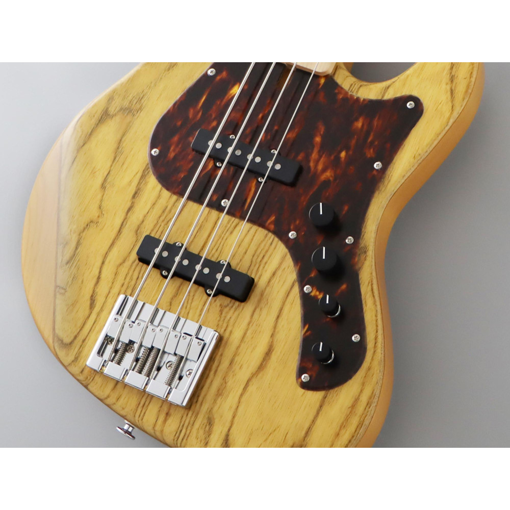FGN FGEMJ2ASHALMVNT Bass Guitar, Expert Mighty Jazz, Vintge Natural, Softcase