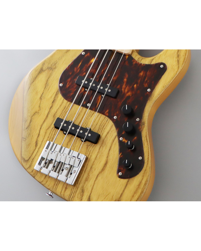 FGN FGEMJ2ASHALMVNT Bass Guitar, Expert Mighty Jazz, Vintge Natural, Softcase