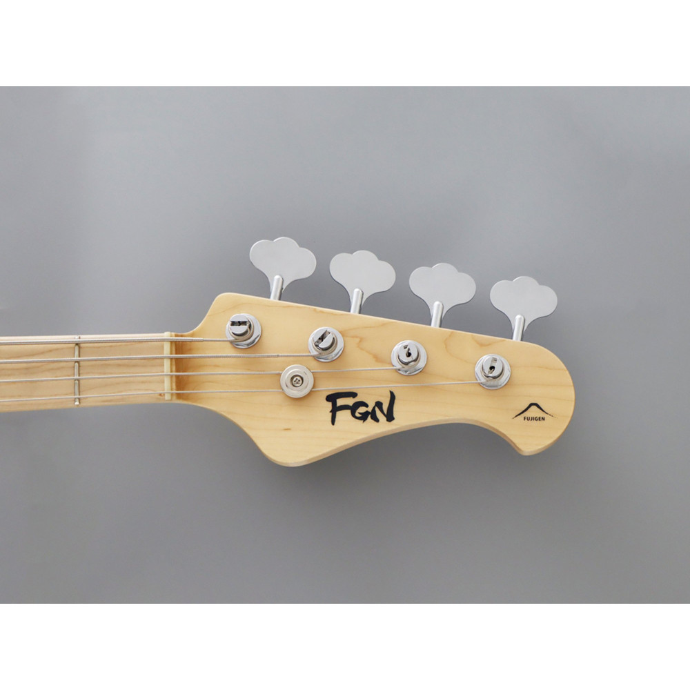 FGN FGEMJ2ASHALMVNT Bass Guitar, Expert Mighty Jazz, Vintge Natural, Softcase
