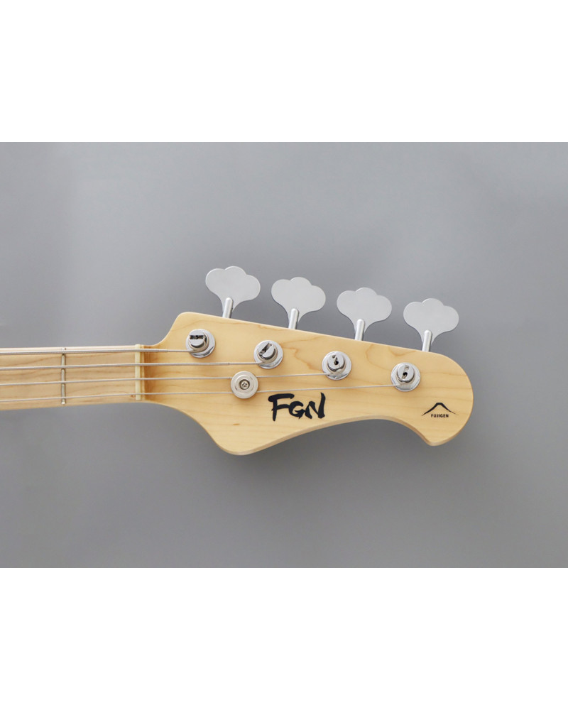 FGN FGEMJ2ASHALMVNT Bass Guitar, Expert Mighty Jazz, Vintge Natural, Softcase