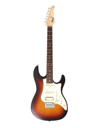 FGN FGEOS2ALRVSB Electric Guitar, Expert Odyssey, Vintage Sunburst, Case