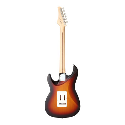 FGN FGEOS2ALRVSB Electric Guitar, Expert Odyssey, Vintage Sunburst, Case