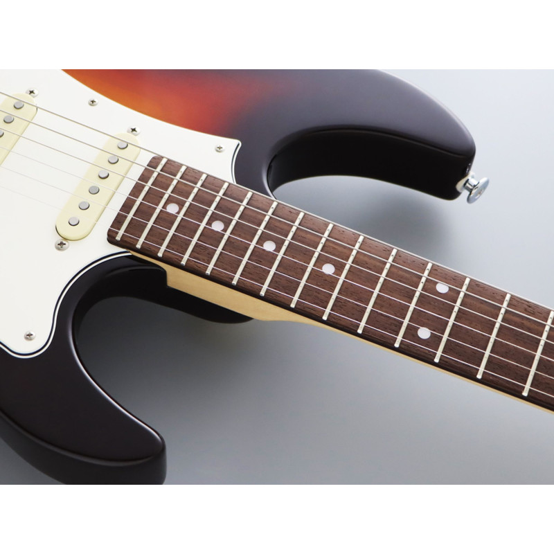 FGN FGEOS2ALRVSB Electric Guitar, Expert Odyssey, Vintage Sunburst, Case