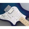 FGN FGEOS2ASHMSBB Electric Guitar, Expert Odyssey, Seethrough Blue Burst, Case