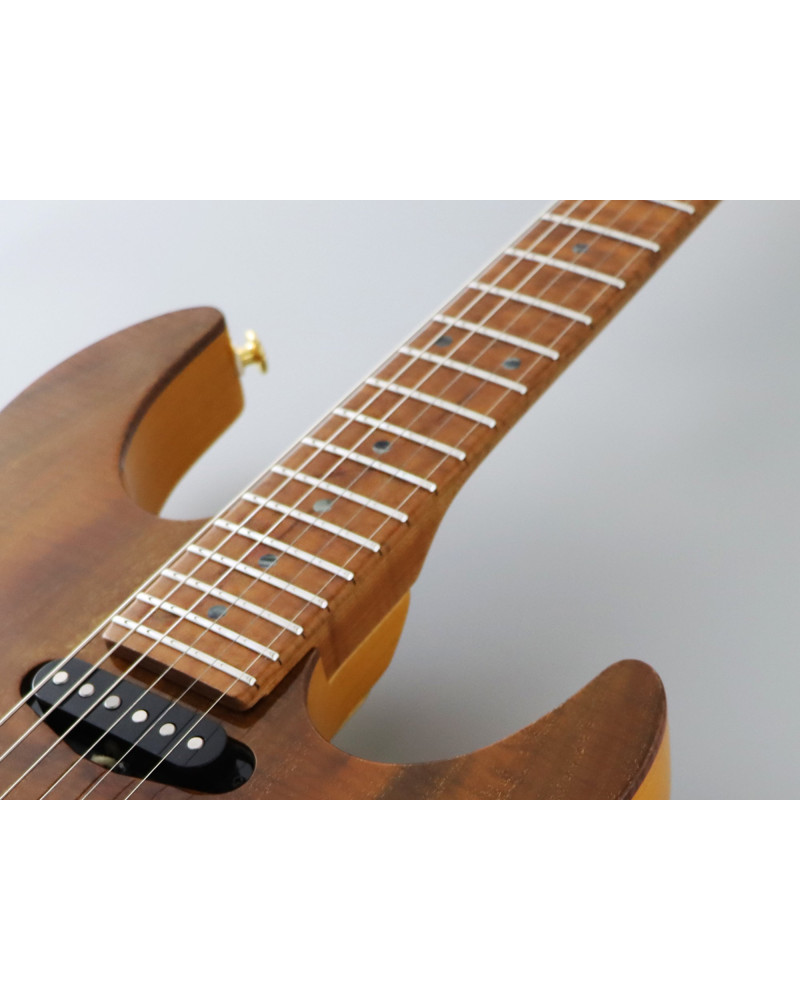FGN FGEOSDUEW2RMVNT Electric Guitar, Expert Odyssey DU EW, Vintage Natural, Case
