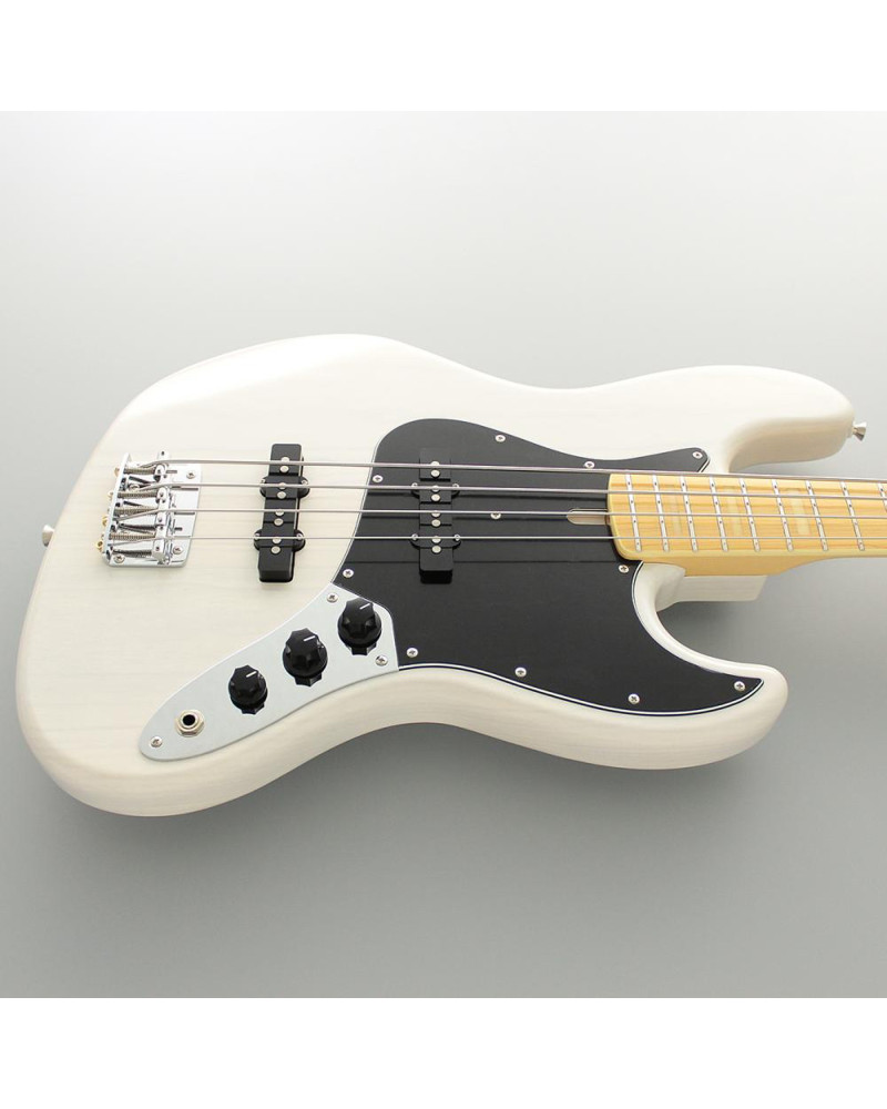 FGN FGJB100BAHWB Bass Guitar, Neo Classic JB-100, White Blonde, Gig Bag