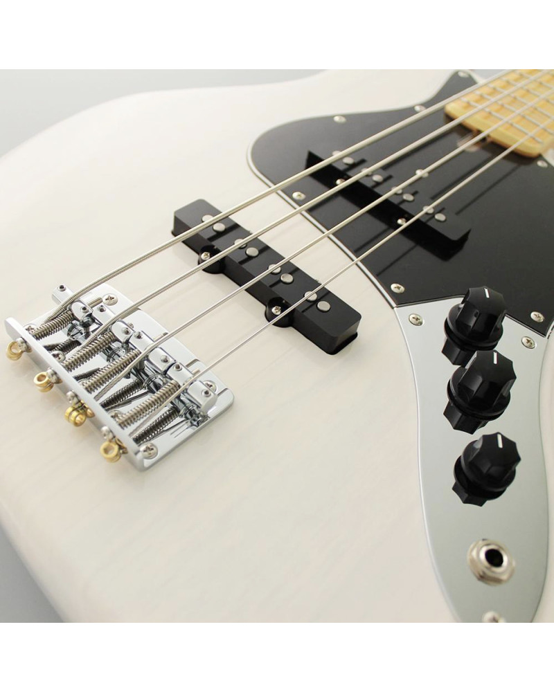 FGN FGJB100BAHWB Bass Guitar, Neo Classic JB-100, White Blonde, Gig Bag