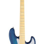 FGN FGJB100MBAHSBB Bass Guitar, Neo Classic JB-100, See-Thru Blue Burst, Gig Bag