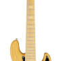 FGN FGJB100MBAHVVNT Bass Guitar, Neo Classic JB-100, 5-String, Vintage Natural, Gig Bag