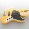 FGN FGJB100MBAHVVNT Bass Guitar, Neo Classic JB-100, 5-String, Vintage Natural, Gig Bag