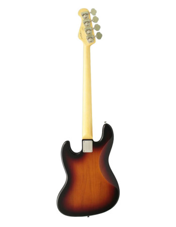 FGN FGJB100RAL3TS Bass Guitar, Neo Classic JB-100, 3Ton Sunburst, Gig Bag