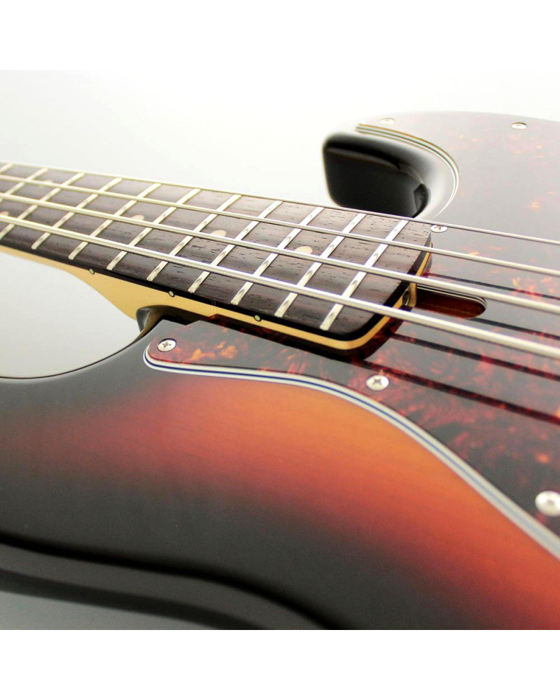 FGN FGJB100RAL3TS Bass Guitar, Neo Classic JB-100, 3Ton Sunburst, Gig Bag