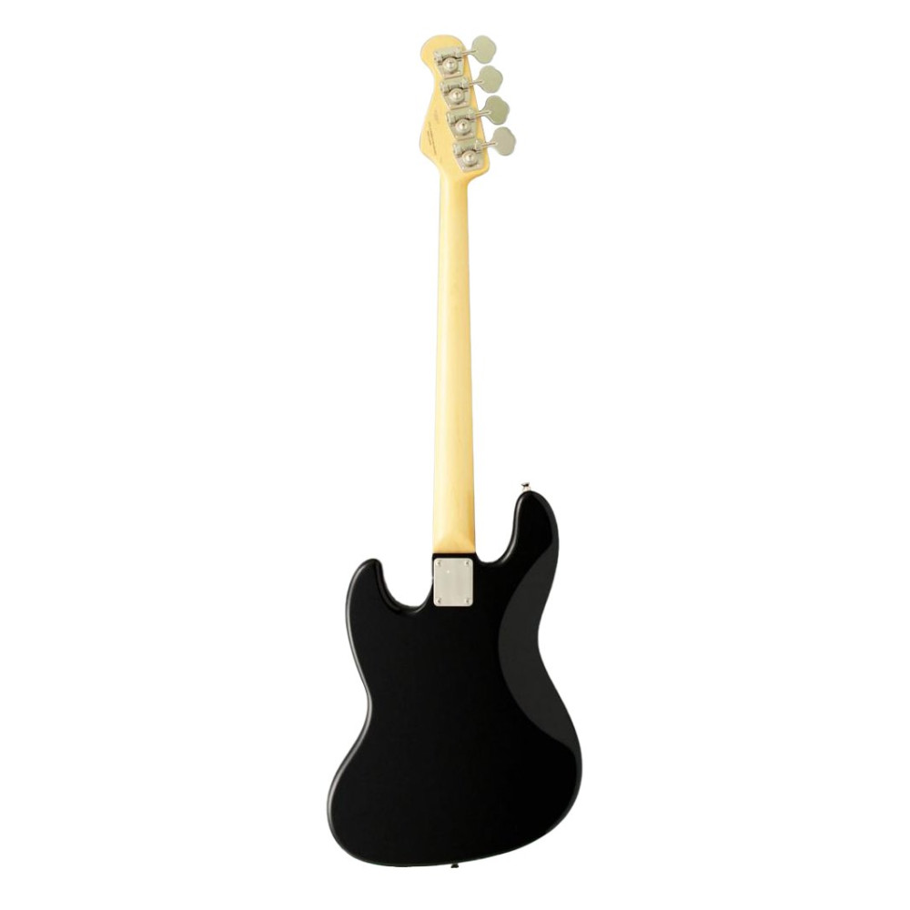 FGN FGJB100RALBK Bass Guitar, Neo Classic JB-100, Black, Gig Bag