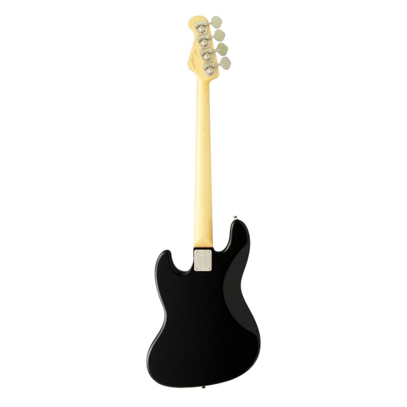 FGN FGJB100RALBK Bass Guitar, Neo Classic JB-100, Black, Gig Bag