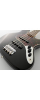 FGN FGJB100RALBK Bass Guitar, Neo Classic JB-100, Black, Gig Bag