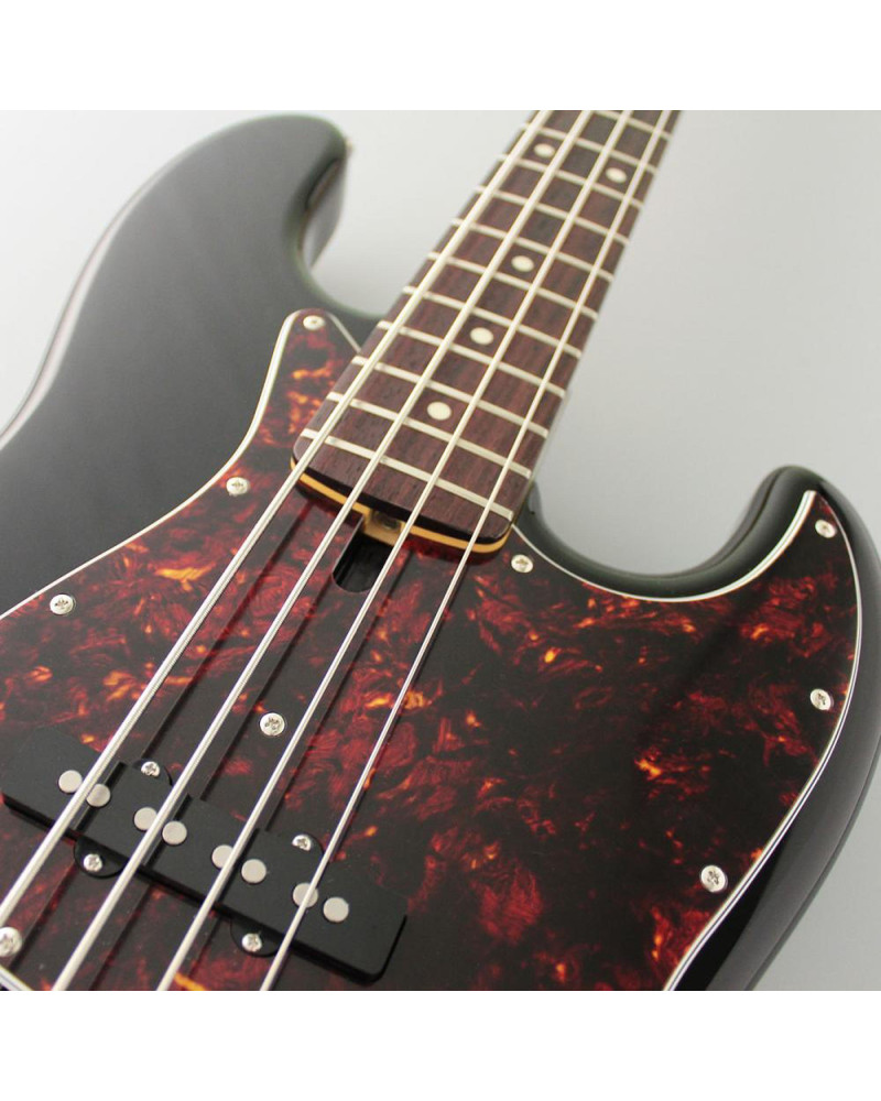 FGN FGJB100RALBK Bass Guitar, Neo Classic JB-100, Black, Gig Bag
