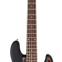 FGN FGJB100RALVBK Bass Guitar, Neo Classic JB-100, 5-String, Black, Gig Bag