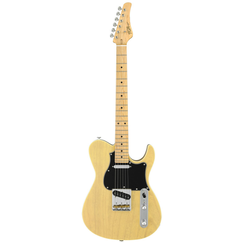 FGN FGJIL2ASHMOWB Electric Guitar, J-Standard Iliad, Off White Blonde, Bag