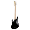 FGN FGJMJ2ALRBK Electric Bass Guitar, J-Standard Mighty Jazz, Black, Bag