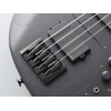 FGN FGJMJ3ASHDEMOPB Bass Guitar, J-Standard Mighty Jazz Dark Evo, Open Pore Black, Softcase
