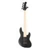 FGN FGJMJ53ASHDEMOPB Bass Guitar, J-Standard Mighty Jazz DE, 5-String, Open Pore Black, Softcase