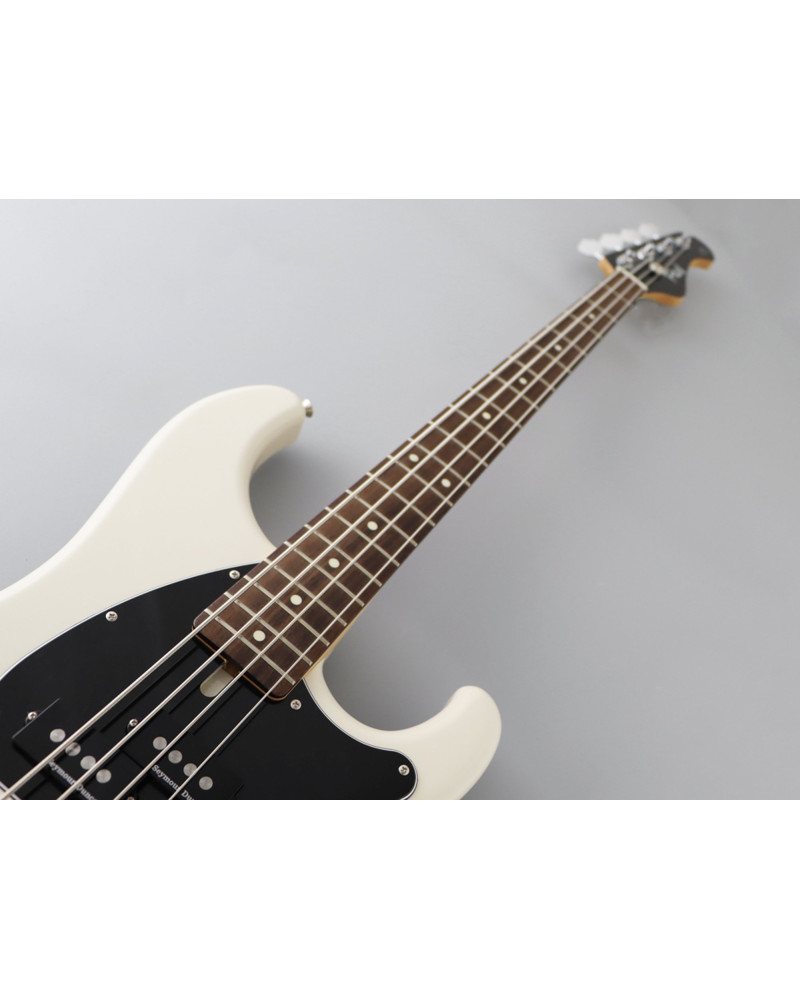 FGN FGJMP2ALRVWH Bass Guitar, J-Standard Mighty Power, Vintage White, Softcase