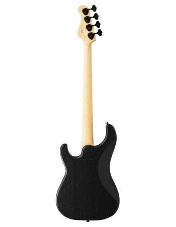 FGN FGJMP2BASHM Bass Guitar, J-Standard Mighty Power, Open Pore Black, Gig Bag